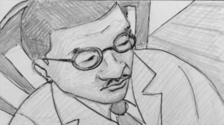 Storyboard shot 6G: henry holds his ground.