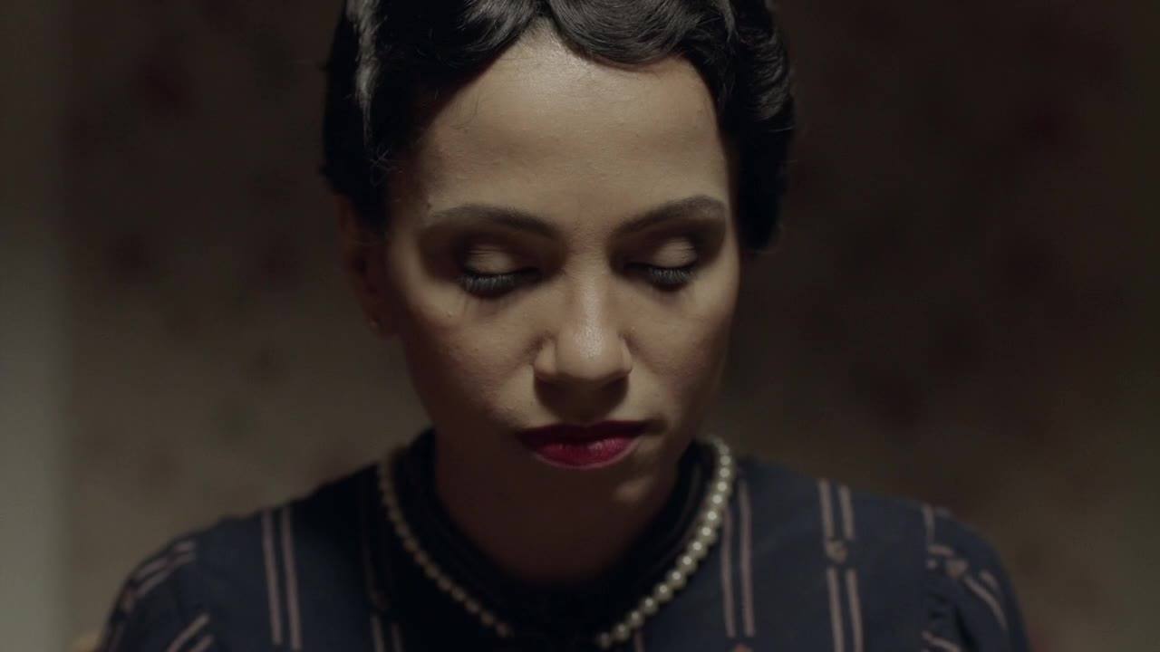 Gladys Sweet in lamplight, from the One Sweet Night trailer.